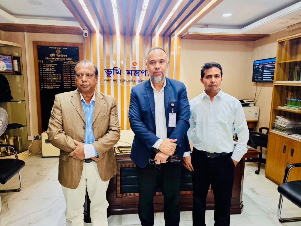 BPSSD Foundation Delegation Meets Acting Secretary of Ministry of Land