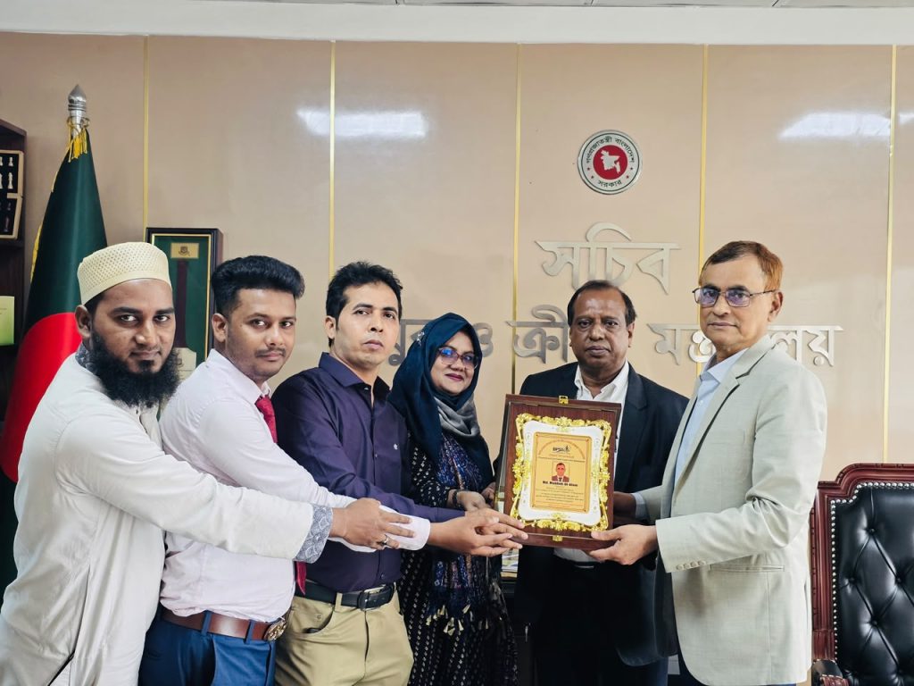 BPSSD Foundation Extends Greetings to Youth and Sports Ministry Secretary