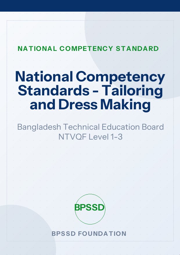 National Competency Standards — Tailoring and Dress Making